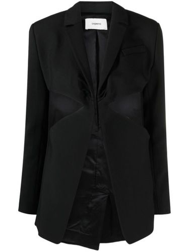 Coperni blazer à découpes - Noir - Coperni - Modalova