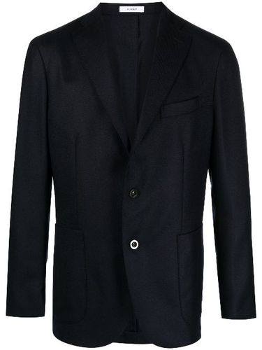 Blazer en laine vierge à simple boutonnage - Boglioli - Modalova