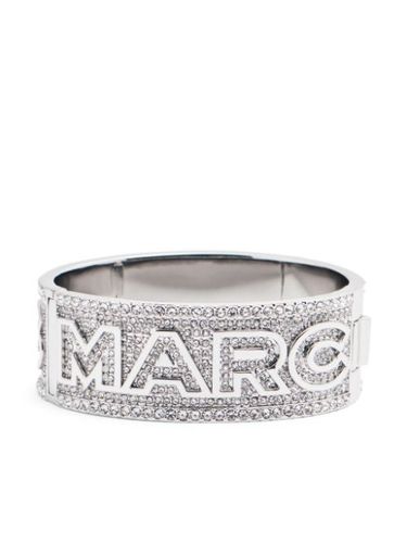 Bracelet pavé de cristaux à logo - Marc Jacobs - Modalova