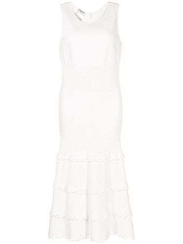 Robe mi-longue à design sans manches - CHANEL Pre-Owned - Modalova