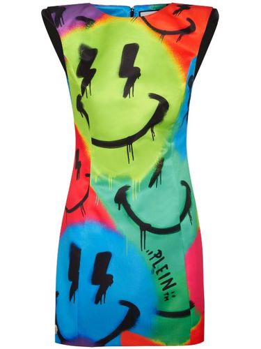 Robe courte à imprimé graphique - Philipp Plein - Modalova