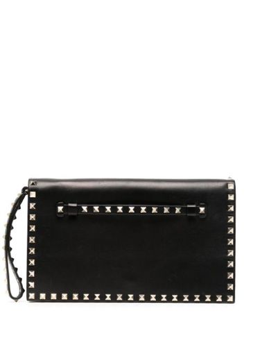 Pochette en cuir à ornements Rockstud - Valentino Garavani Pre-Owned - Modalova