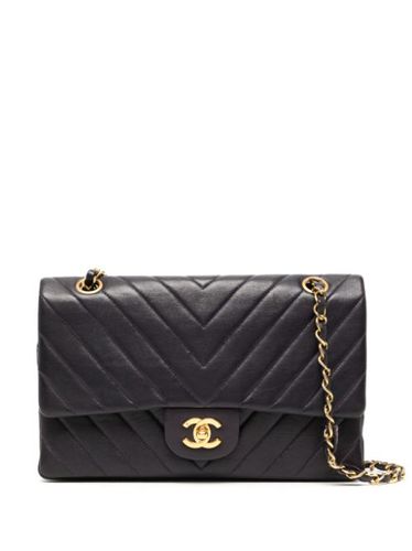 Sac porté épaule V-Stitch Double Flap médium - CHANEL Pre-Owned - Modalova