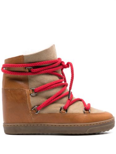 Bottines Nowles en daim - ISABEL MARANT - Modalova