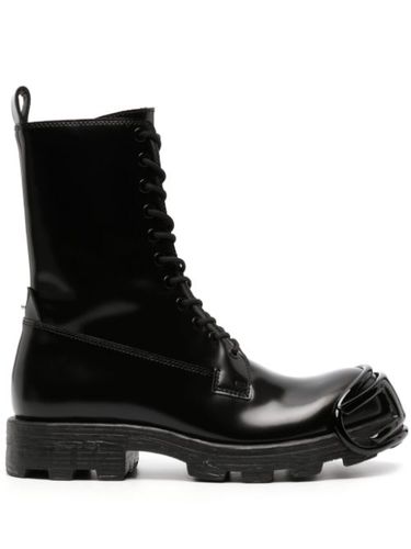 Bottines en cuir D-Hammer à lacets - Diesel - Modalova