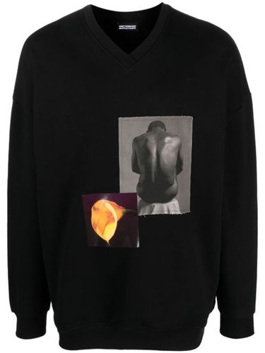 X Robert Mapplethorpe pull à imprimé graphique - Honey Fucking Dijon - Modalova