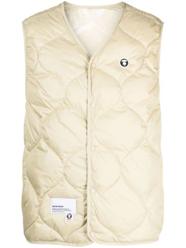 Gilet matelassé à broderies - AAPE BY *A BATHING APE® - Modalova