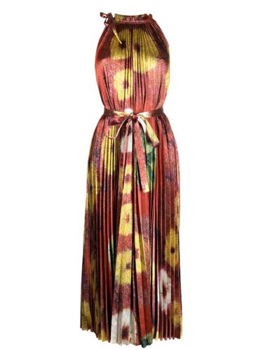 Robe plissée Amiko à fleurs - Ulla Johnson - Modalova