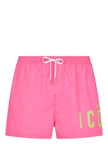 Short de bain à logo imprimé - DSQUARED2 - Modalova