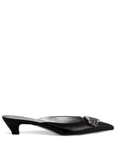 Mules 35 mm à plaque logo - DSQUARED2 - Modalova