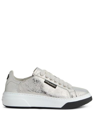 Baskets lacées à effet métallisé - DSQUARED2 - Modalova
