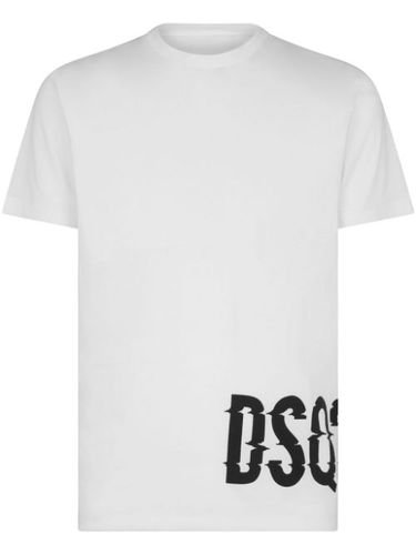 T-shirt en coton à logo imprimé - DSQUARED2 - Modalova