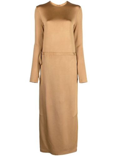 Robe mi-longue à taille à lien de resserrage - Jil Sander - Modalova