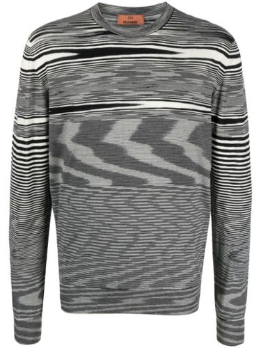 Pull en maille intarsia à rayures - Missoni - Modalova