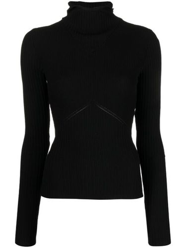 Pull nervuré à capuche - ANDREĀDAMO - Modalova