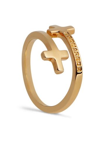 Bague à design croisé - DSQUARED2 - Modalova