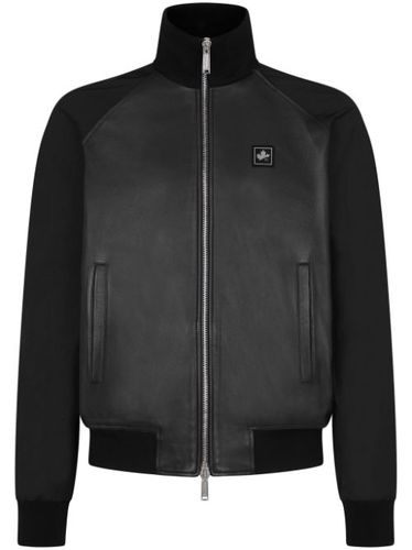 Veste zippée à patch logo - DSQUARED2 - Modalova