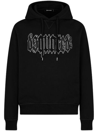 Hoodie à logo strassé - DSQUARED2 - Modalova