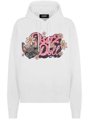DSQUARED2 hoodie Hilde Doll - Blanc - DSQUARED2 - Modalova