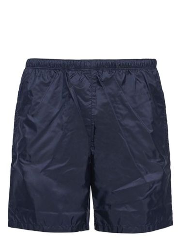 Short de bain à plaque logo - Prada - Modalova