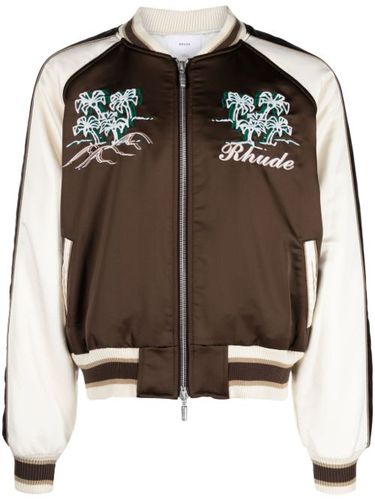 Veste bomber Souvenir à dragon brodé - RHUDE - Modalova