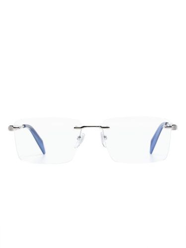 Lunettes de vue carrées à logo gravé - Chopard Eyewear - Modalova