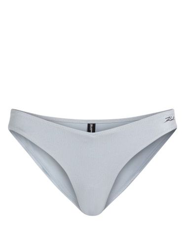 Bas de bikini à effet métallisé - Karl Lagerfeld - Modalova