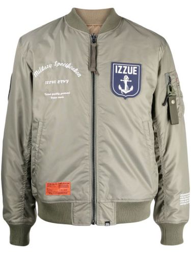 Izzue veste bomber à patchs - Vert - izzue - Modalova