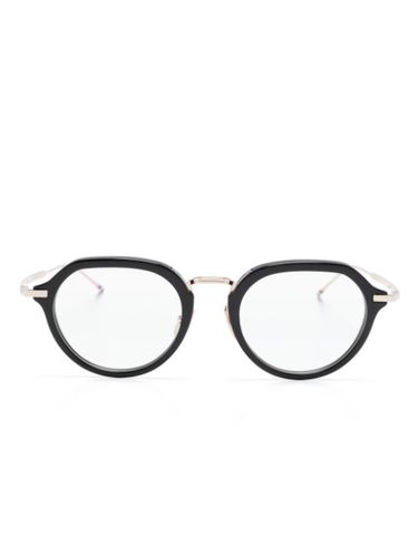 Lunettes de vue à monture ronde - Thom Browne Eyewear - Modalova