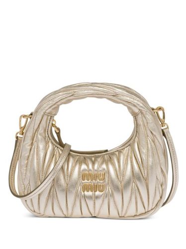 Mini sac porté épaule matelassé Wander - Miu Miu - Modalova