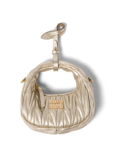 Mini sac porté épaule matelassé Wander - Miu Miu - Modalova