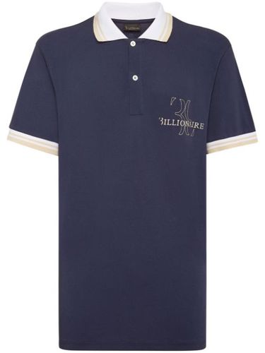 Polo en coton à logo brodé - Billionaire - Modalova