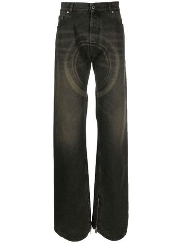 Jean Wheel Over à effet délavé - Off-White - Modalova