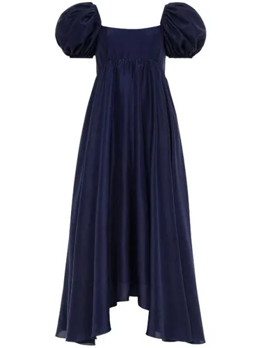 Robe Rory mi-longue en soie - AZEEZA - Modalova