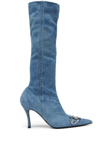 Bottes D-Venus Kb D 90 mm en jean - Diesel - Modalova