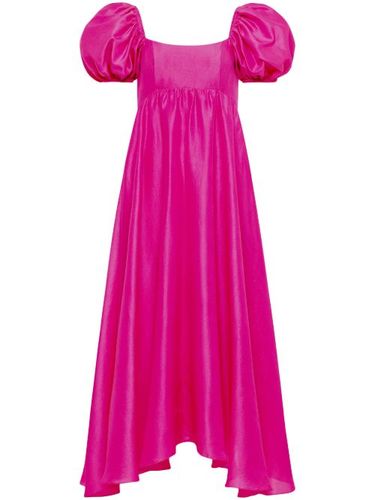 Robe Rory mi-longue en soie - AZEEZA - Modalova
