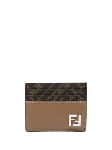 Porte-cartes à motif monogrammé - FENDI - Modalova