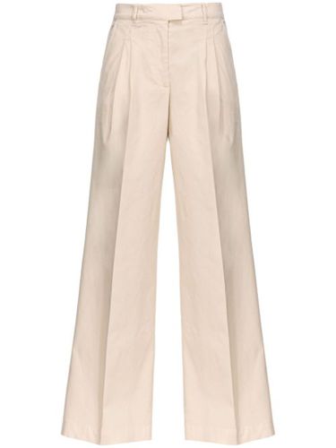 Pantalon en coton à taille haute - PINKO - Modalova