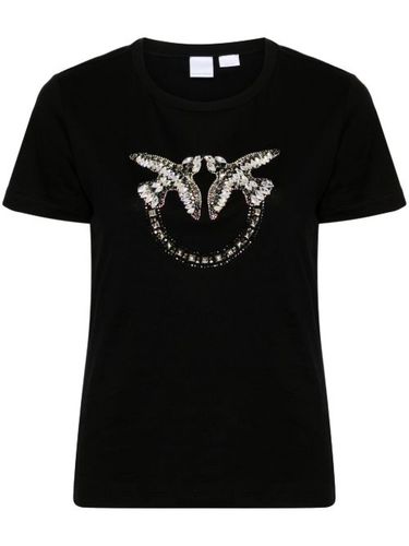 T-shirt Love Birds à ornements - PINKO - Modalova