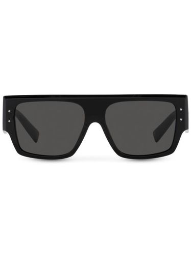 Lunettes de soleil à monture rectangulaire - Dolce & Gabbana Eyewear - Modalova