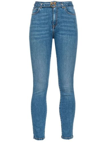 Jean skinny à taille ceinturée - PINKO - Modalova