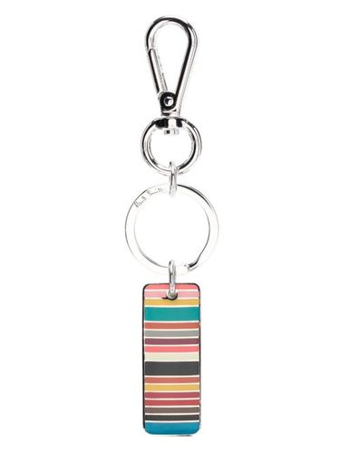 Porte-clés Signature Stripe Tag - Paul Smith - Modalova