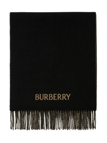 Écharpe en cachemire à design bicolore - Burberry - Modalova