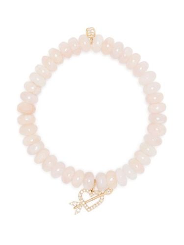 Bracelet en or 14ct à perles de cyanite - Sydney Evan - Modalova