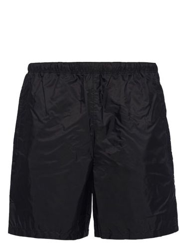 Short de bain à plaque logo - Prada - Modalova