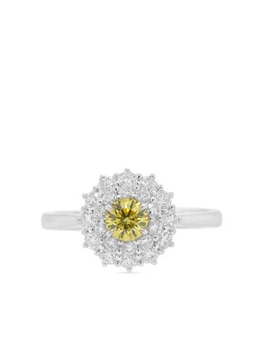 Bague en platine pavée de diamants - HYT Jewelry - Modalova
