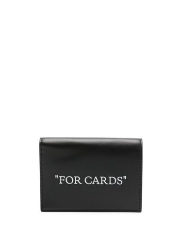 Portefeuille pliant ""For Cards""" - Off-White - Modalova