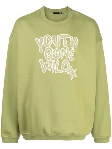 Sweat à détails Youth Gone Wild brodés - FIVE CM - Modalova