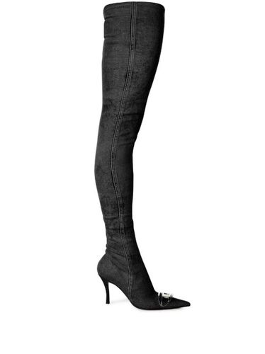 Bottes D-Venus KBT 90 mm en jean - Diesel - Modalova