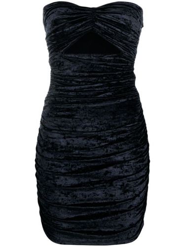 Robe courte en velours à découpe - Amen - Modalova